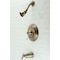 Kingston Brass Tub and Shower Faucet, 3, Wall Mount, Antique Brass KB3633PL - alternate 3
